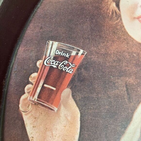 COCA COLA VINTAGE Serving Tray 14.5X12.25‎ - Picture 8 of 9